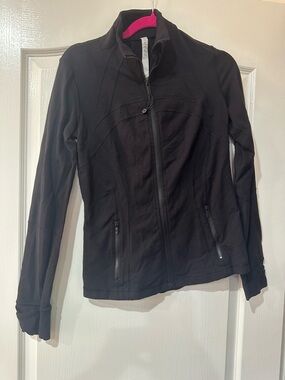 lululemon athletica Black Zip-Up Utility Jacket